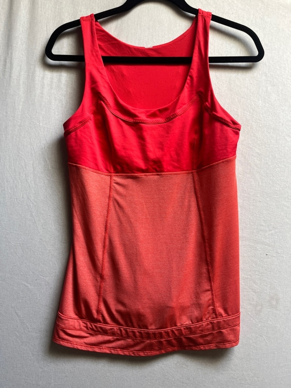 Lululemon Women’s Coral Pink Performance Tank Top Sz S